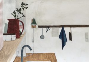 illustratie van een interieur